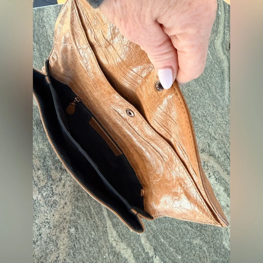 Balenciaga Brown Clutch - Picture 6 of 11